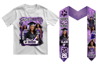 Graduation Stole + T shirt