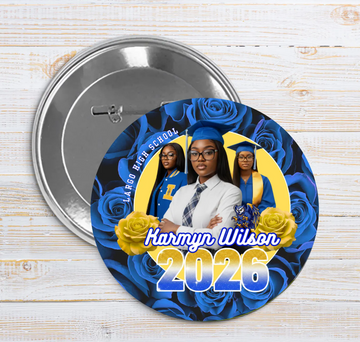 12 Graduation Buttons