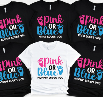 Baby Shower/Gender Reveal T-shirt