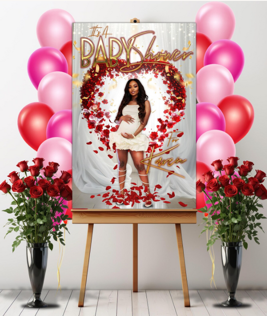 Baby Shower Poster Board