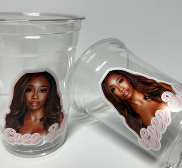 Customized Clear Cup (12)