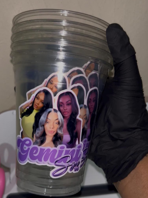 Customized Clear Cup (12)