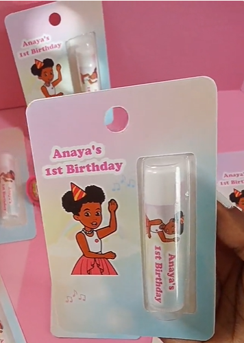 Customized Lip Balm