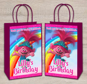 12 Customized Favor Bags (Favors Not Included)